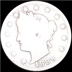1889 Liberty Victory Nickel NICELY CIRCULATED