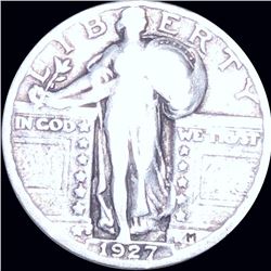 1927-S Standing Liberty Quarter NICELY CIRCULATED