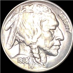 1938-D Buffalo Head Nickel ABOUT UNCIRCULATED