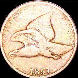 1857 Flying Eagle Cent NICELY CIRCULATED