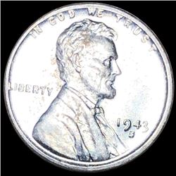 1943-S Lincoln Wheat Penny UNCIRCULATED