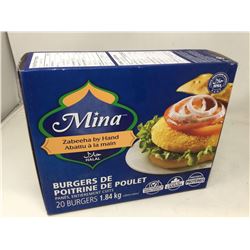Mina Halal Breaded Chicken Burgers (1.84kg)