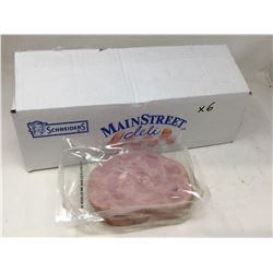 Case of 6SchneidersMainstreetDeli Sliced Ham Packages