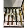 Image 3 : 8-Piece Men's Wrist Watch Set w/ Case