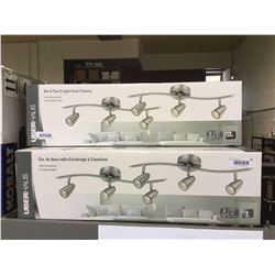UberHaus Set of Two-3-Light Track Fixtures