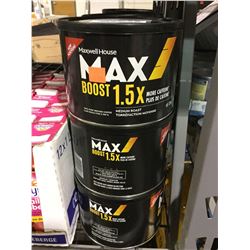 Max Boost Medium Roast Ground Coffee (730g) Lot of 3