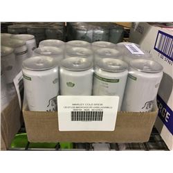 Marley Cold Brew Madagascar Vanilla Coffee (12 x 325mL)