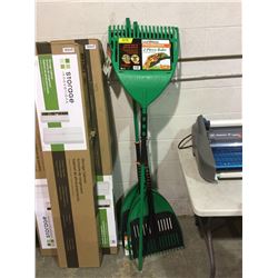 Leaf Mate 2-Piece Rake Pick-up System
