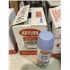 Image 1 : Case of Krylon Chalky Finish Morning Sky Aerosol Spray (6 x 340g)