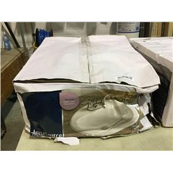 AquaSource Drop-In-Sink 4-Inch Centerset Faucet Holes