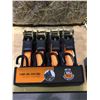 Image 1 : Stinson 4-Piece Ratchet Tie Down Set