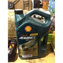 Shell Advance Snow Ultra Synthetic Snowmobile Oil 5L