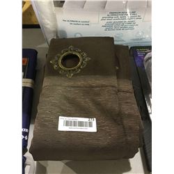 Curtain Panel - Brown