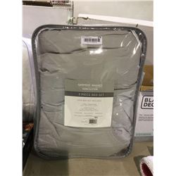 Garment Washed 3-Piece King Bed Set