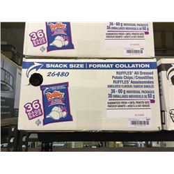Case of Ruffles All Dressed Potato Chips (36 x 60g)
