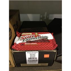 Case of Newman's Own Sour Cherry Licorice Twists