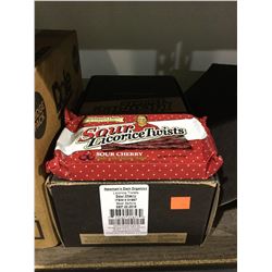 Case of Newman's Own Sour Cherry Licorice Twists