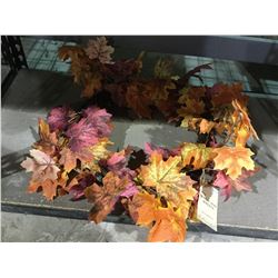 Maple Leaf Wreath 22"