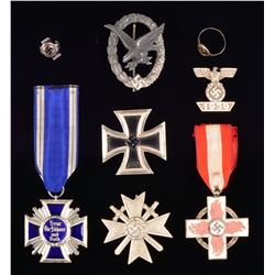 WWII GERMAN MEDALS, BADGES & MORE.