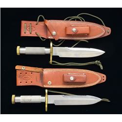 2 RANDALL SURVIVAL KNIVES.