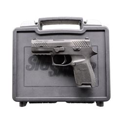 SIG SAUER P320 SEMI AUTO PISTOL.
