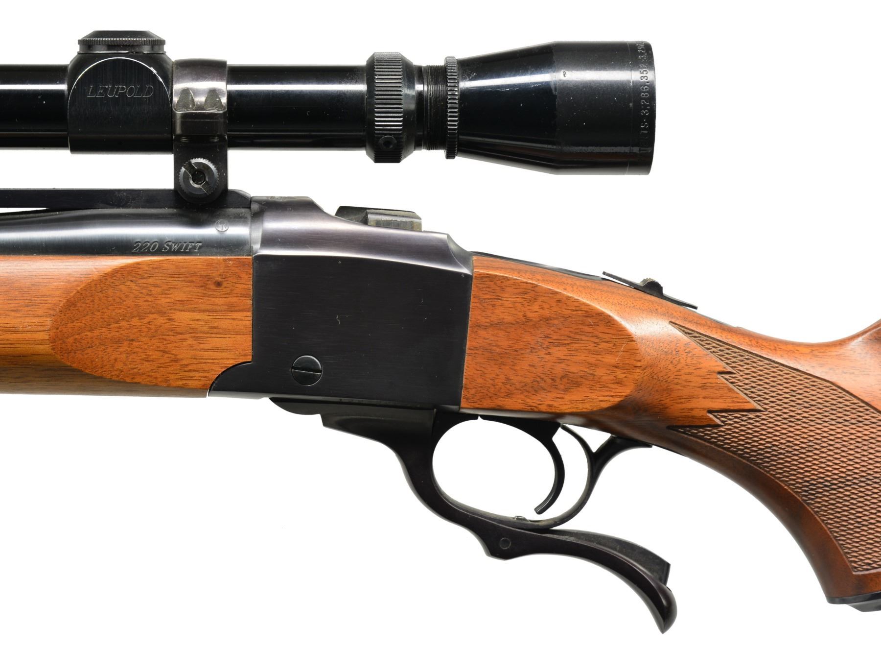 Falling Up Block Rifle RUGER NO. 1-B FALLING BLOCK RIFLE.