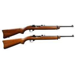 2 RUGER MODEL 44R SEMI-AUTO RIFLES.