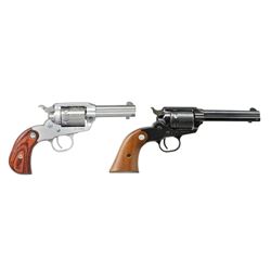 2 RUGER BEARCAT REVOLVERS.