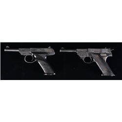 2 HIGH STANDARD SEMI AUTO PISTOLS.