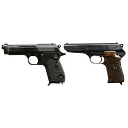 2 9MM LUGER PISTOLS.