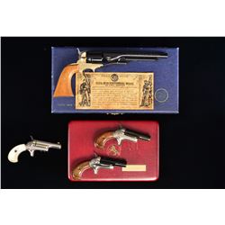 FOUR 22 SHORT PISTOLS.