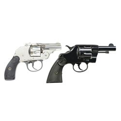 IVER JOHNSON & COLT DA REVOLVERS.