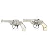 Image 1 : PAIR OF ENGRAVED SMITH & WESSON 32 SAFETY