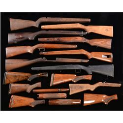 GROUP OF ASSORTED & SPORTING STOCKS.