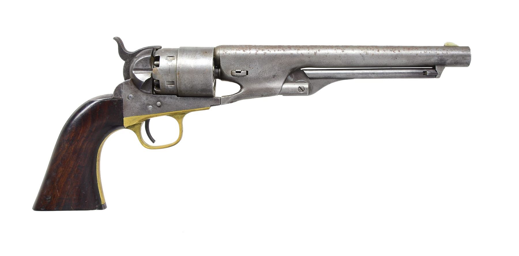 CIVIL WAR COLT U.S. M1860 ARMY .44 Percussion Revolver With FLUTED Cylinder Most Prolific Union Cavalry Officer Sidearm CIVIL WAR COLT U.S. M1860 ARMY .44 Percussion Revolver With FLUTED Cylinder Most Prolific Union Cavalry Officer Sidearm