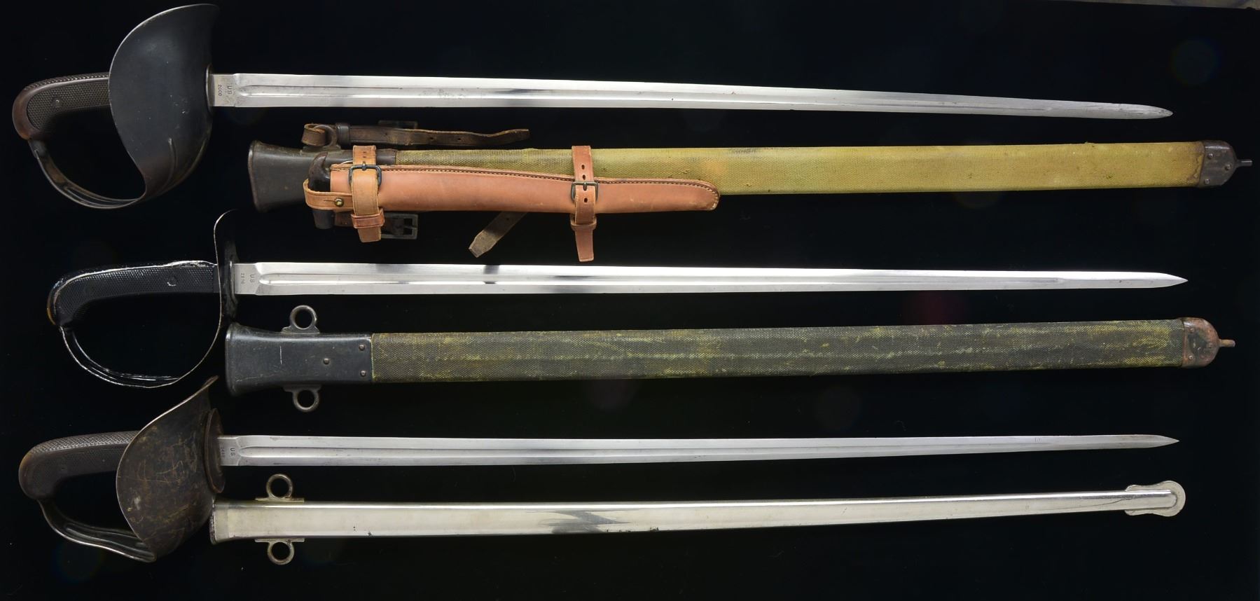 3 M1913 CAVALRY SWORDS