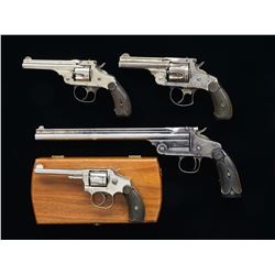 4 SMITH & WESSON HANDGUNS.