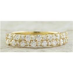 0.75 CTW 14K Yellow Gold Diamond Ring