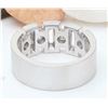 Image 3 : 0.40 CTW Natural Diamond 14K Solid White Gold Ring