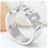 Image 4 : 0.40 CTW Natural Diamond 14K Solid White Gold Ring