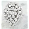 Image 2 : 2.23 CTW Diamond 18K White Gold Ring