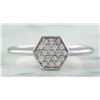 Image 1 : 0.22 CTW 18K White Gold Diamond Ring