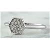 Image 2 : 0.22 CTW 18K White Gold Diamond Ring