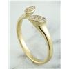 Image 4 : 0.15 CTW 18K Yellow Gold Diamond Ring