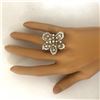 Image 6 : 1.50 CTW Natural Diamond 14K Solid White Gold Ring