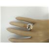 Image 6 : 6.69  CTW Morganite 18K White Gold Diamond Ring