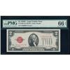 Image 1 : 1928G $2 Legal Tender Note PMG 66EPQ