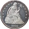 Image 4 : 1868 $1 Proof Seated Liberty Silver Dollar Coin PCGS PR62 CAC OGH