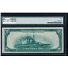 Image 2 : 1918 $2 New York Federal Reserve Bank Note PMG 50