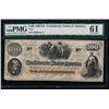 Image 1 : 1862-63 $100 Confederate States of America Note PMG 61